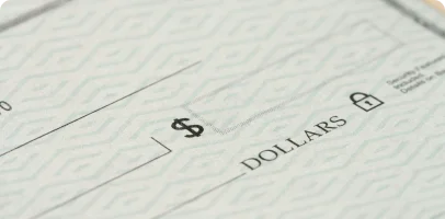 cheque