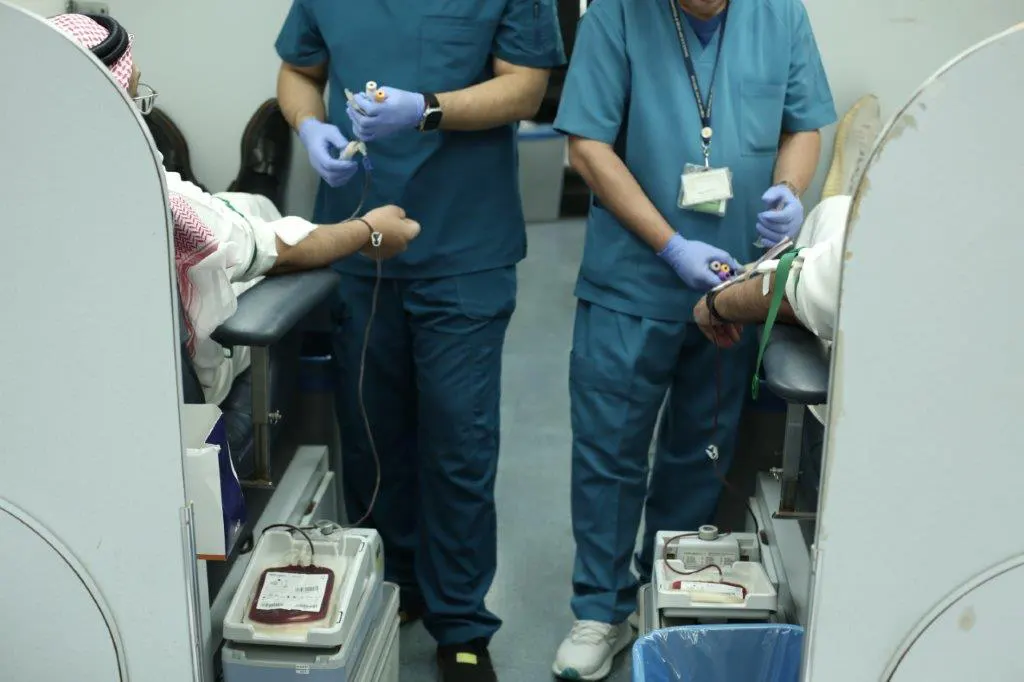 حملة التبرع بالدم للربع الأول من 2024