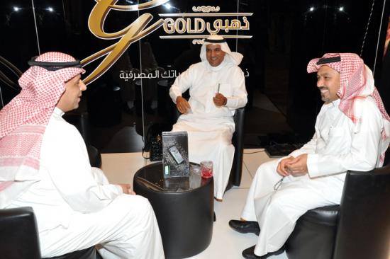  المدخل الرئيسي لمعرض المقتنيات العالمية الفاخرة في فندق الريتز كارلتون برعاية البنك السعودي للاستثمار