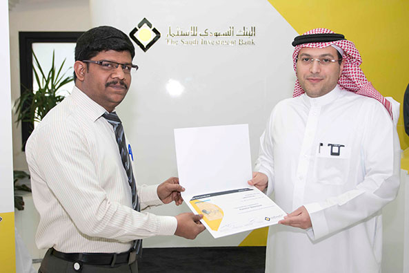 SAIB recognizes its outstanding employees in “Thank You” program