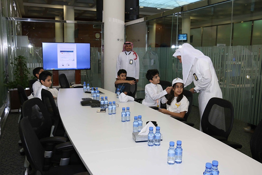 Visit of the Children of (A Day in the Future) Program